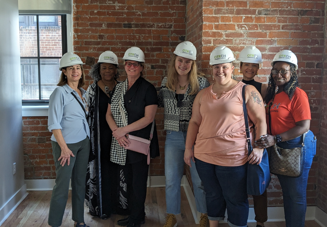 OTRCH team in hard hats